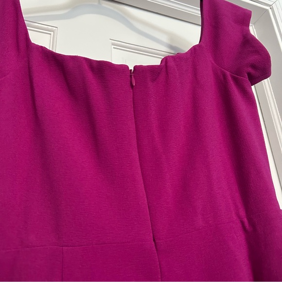 NWT Adrianna Papell size 12 bright fuchsia sweetheart off the shoulder dress - Picture 8 of 8